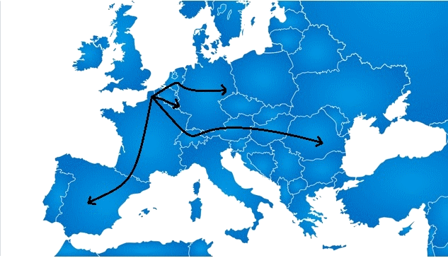 carte europe